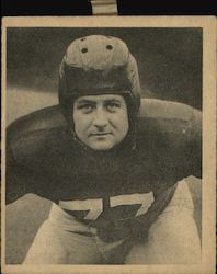 1948 Bowman Football #91 Jim White New York Giants Trading Card