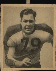 1948 Bowman Football #93 Vic Sears Philadelphia Eagles Trading Card