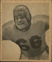 1948 Bowman Football #15 Gil Bouley Los Angeles Rams Trading Card Trading Card Trading Card