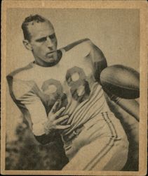1948 Bowman Football #21 William (Chip) Chipley Boston Yanks Trading Card