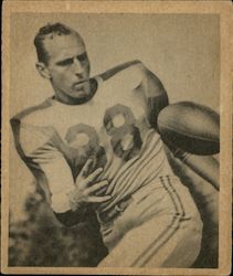 1948 Bowman Football #21 William (Chip) Chipley Boston Yanks Trading Card Trading Card Trading Card