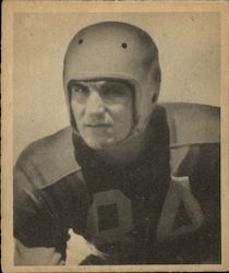 1948 Bowman Football #59 Mervin Pregulman Detroit Lions Trading Card