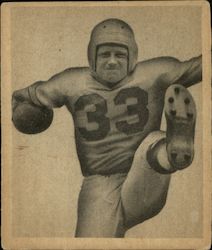 1948 Bowman Football #89 Herbert (Jack) Banta Los Angeles Rams Trading Card