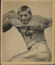 1948 Bowman Football #35 Michael (Mike) Micka Boston Yanks Trading Card Trading Card Trading Card