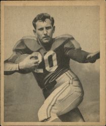1948 Bowman Football #14 Frank Seno Boston Yanks Trading Card