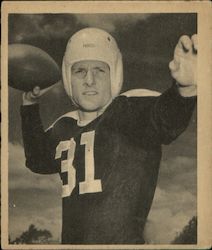 1948 Bowman Football #83 Perry L. Moss Green Bay Packers Trading Card