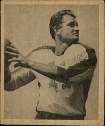 1948 Bowman Football #16 Tommy Thompson Philadelphia Eagles Trading Card