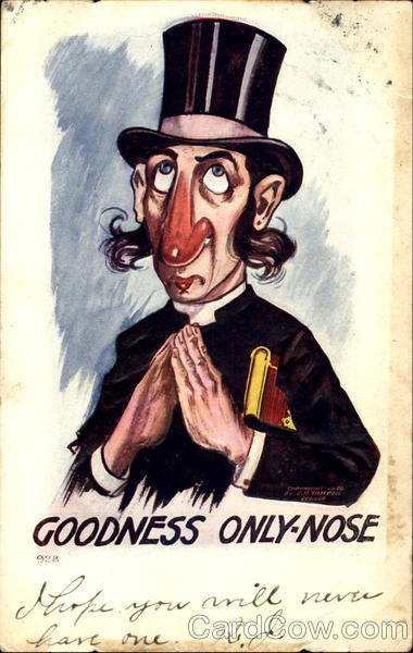 Goodness Only Nose Comic, Funny