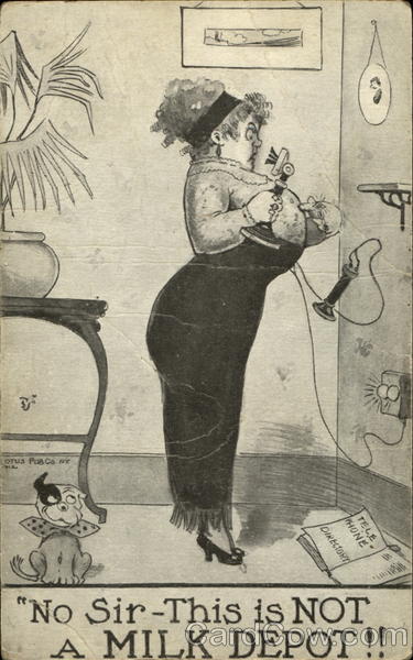 No Sir This Is Not A Milk Depot!! Comic, Funny