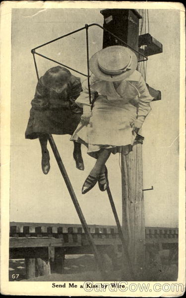 Send Me A Kiss By Wire Romance & Love