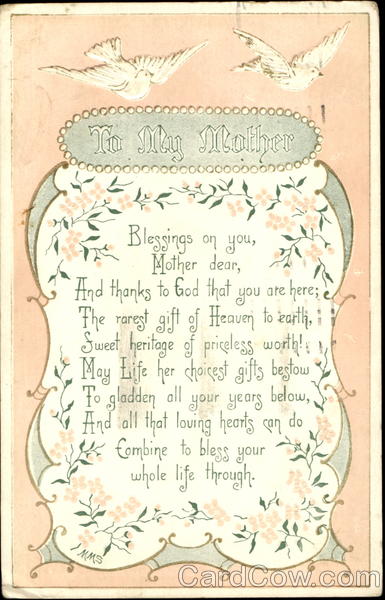 To My Mother Greetings