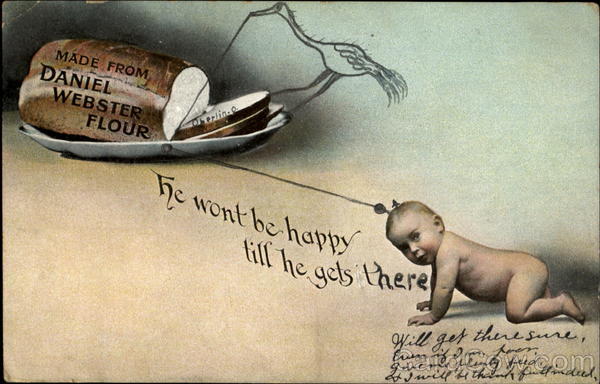 Daniel Webster Flour Advertising