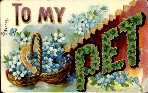To My Pet To My Dear...