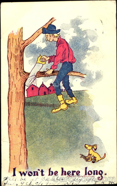 I Won't Be Here Long Comic, Funny