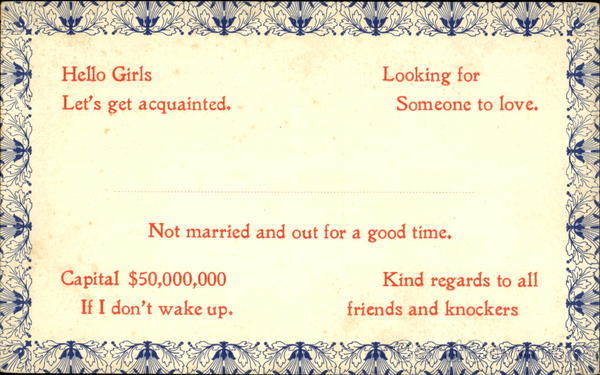 Let's get Acquainted Comic, Funny