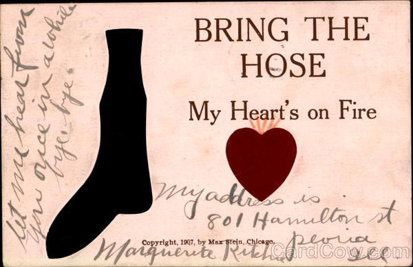 Bring The Hose My Heart's On Fire Romance & Love