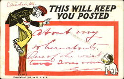 This Will Keep You Posted Postcard