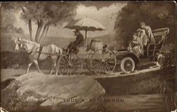 Toot N Be Darned Postcard