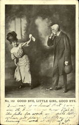 Good Bye Little Girl Good Bye Postcard