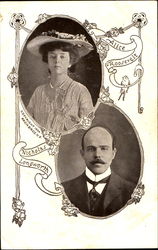 Alice Roosevelt Nicholas Longworth Postcard