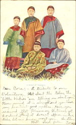 A Group Of Teachers Postcard