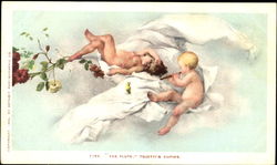 The Flute Tojetti's Cupids In The Ponce De Leon Postcard