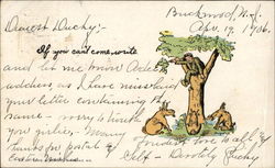 Stuck in a Tree Postcard