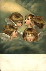 Heads Of Angels Postcard Postcard