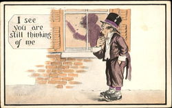 I See You Are Still Thinking Of Me Postcard