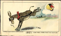 Just Tell Them That You Saw Me Frederick Burr Opper Postcard Postcard