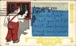 Any Way You Figure It Postcard