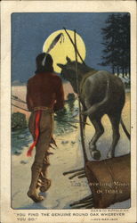 The Traveling Moon October Postcard