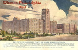 Sears Roebuck Plant Postcard