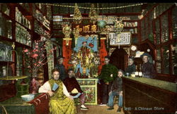 A Chinese Store Postcard