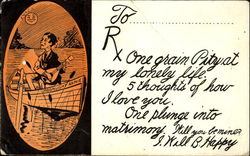 Prescription Romance & Love Postcard Postcard