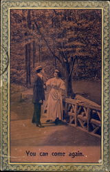 You Can Come Again Postcard