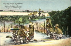 Army World War I Postcard Postcard