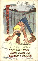 You Will Hear More From Me Should I Remain Postcard