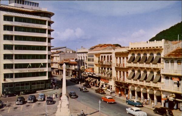The 5Th Of May Plaza And Central Avenue Panama