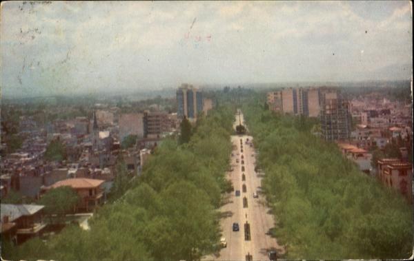 Paseo De La Reforma Mexico
