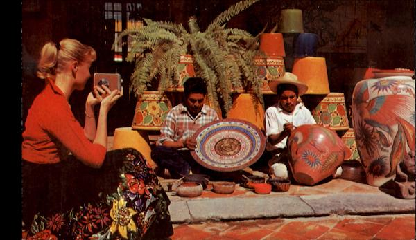 Woman with Camera Mexico