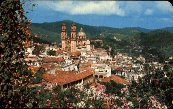 Panoramic View With The Santa Prisca Church Taxco GRO Mexico