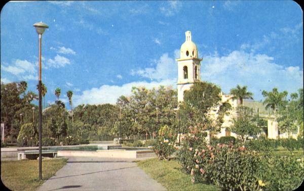 View To The Church Los Mochis SIN Mexico