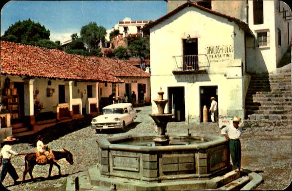 Colonial Fountain Taxco GRO Mexico