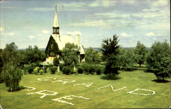 Replica Of Church Of St. Charles Grand Pre NS Canada