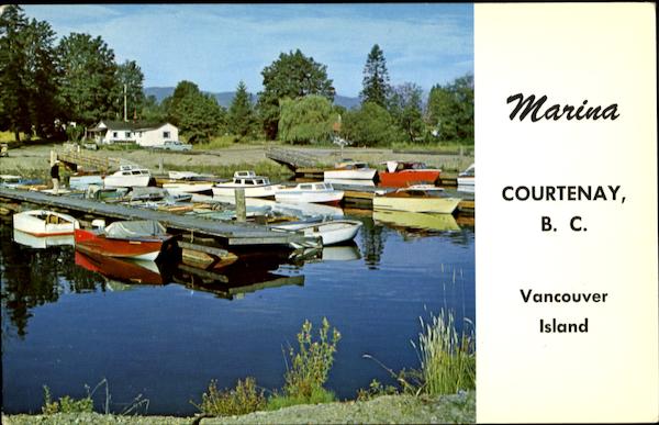 Courtenay Civic Marina Vancouver BC Canada British Columbia