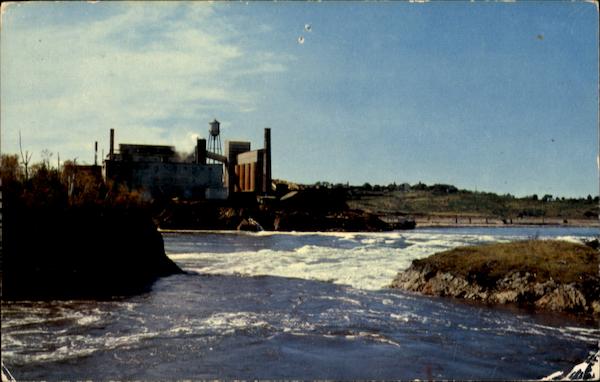 High Tide Reversing Falls Saint John NB Canada New Brunswick