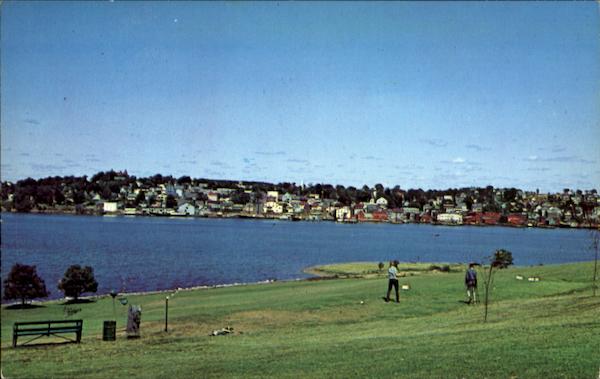 Lunenburg And The Harbour NS Canada Nova Scotia