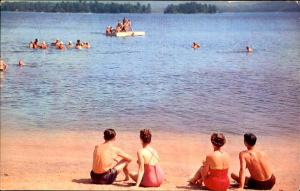 Lake Scene Newcastle NB Canada New Brunswick