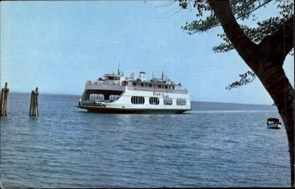 M. V. Champlain Most Beautiful Ferry Crossing In North America Canada